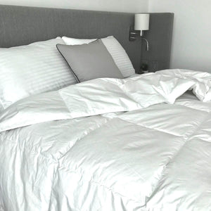 Couette Doux confort en duvet de canard blanc canadien - Légère | Sous la couette