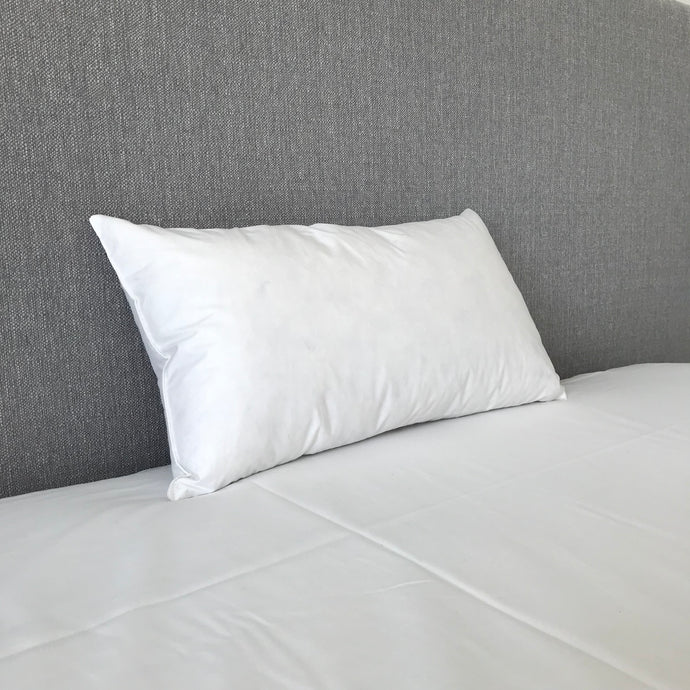 Coussin en plumes - rectangulaire 10x20 | Sous la couette